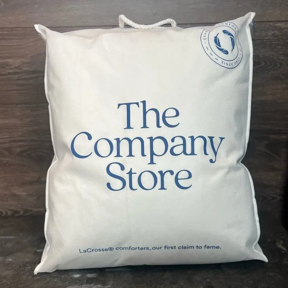The Company Store LaCrosse LoftAIRE™ Down Alt Medium Comforter, White, Twin, New